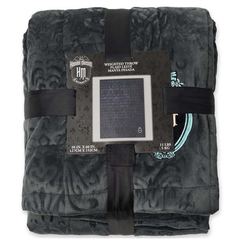 Disney Parks The Haunted Mansion Weighted Throw Blanket -  50" x 60" 11 lbs NWT